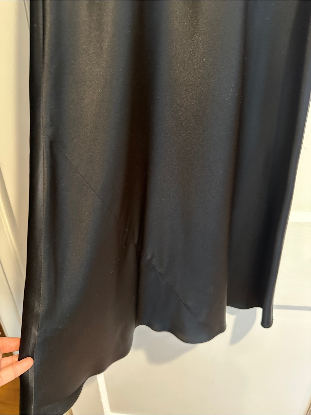 Quince Washable Silk Slip Dress - XS - Black - Picture 11 of 14